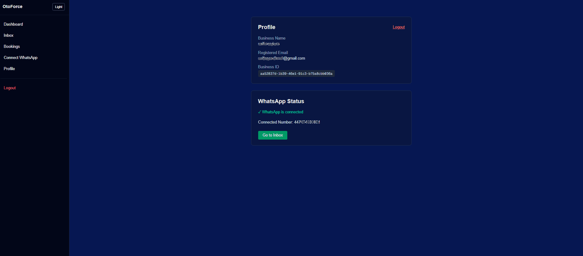 OtoForce product screenshot
